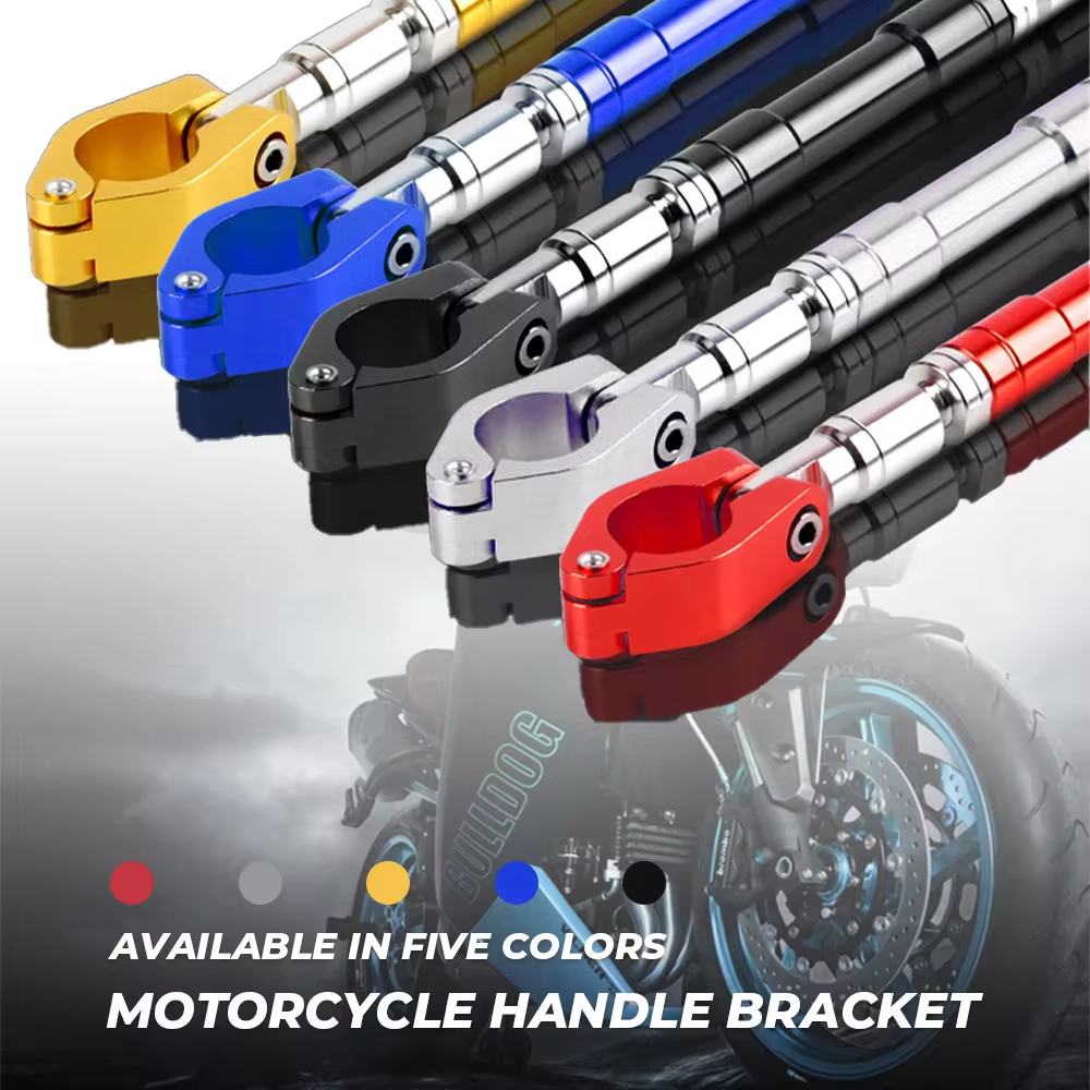 Motorfiets Stuur Handgreep Verstelbare Lat Balans Beugel Regulator Stuurwiel Versterking 22mm Vervanging