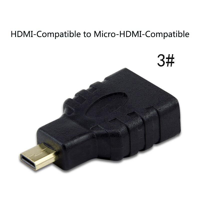 Wiele rodzajów 1080P Adapter konwerter HDMI-kompatybilny z mikro złącze żeńskie USB Extender z wejściem HDMI, przedłużenie kabla przewód: 3
