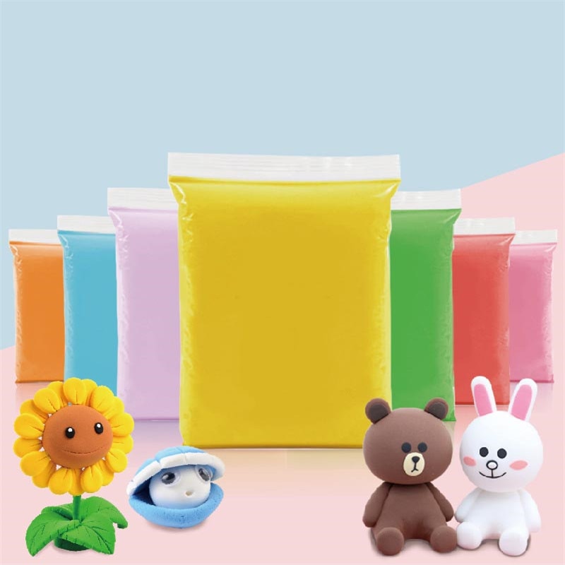 Fluffy Slime Toys Kids DIY Modelling Polymer Clay Intelligent Learning Education Slime Additives Plasticine Toys For Children