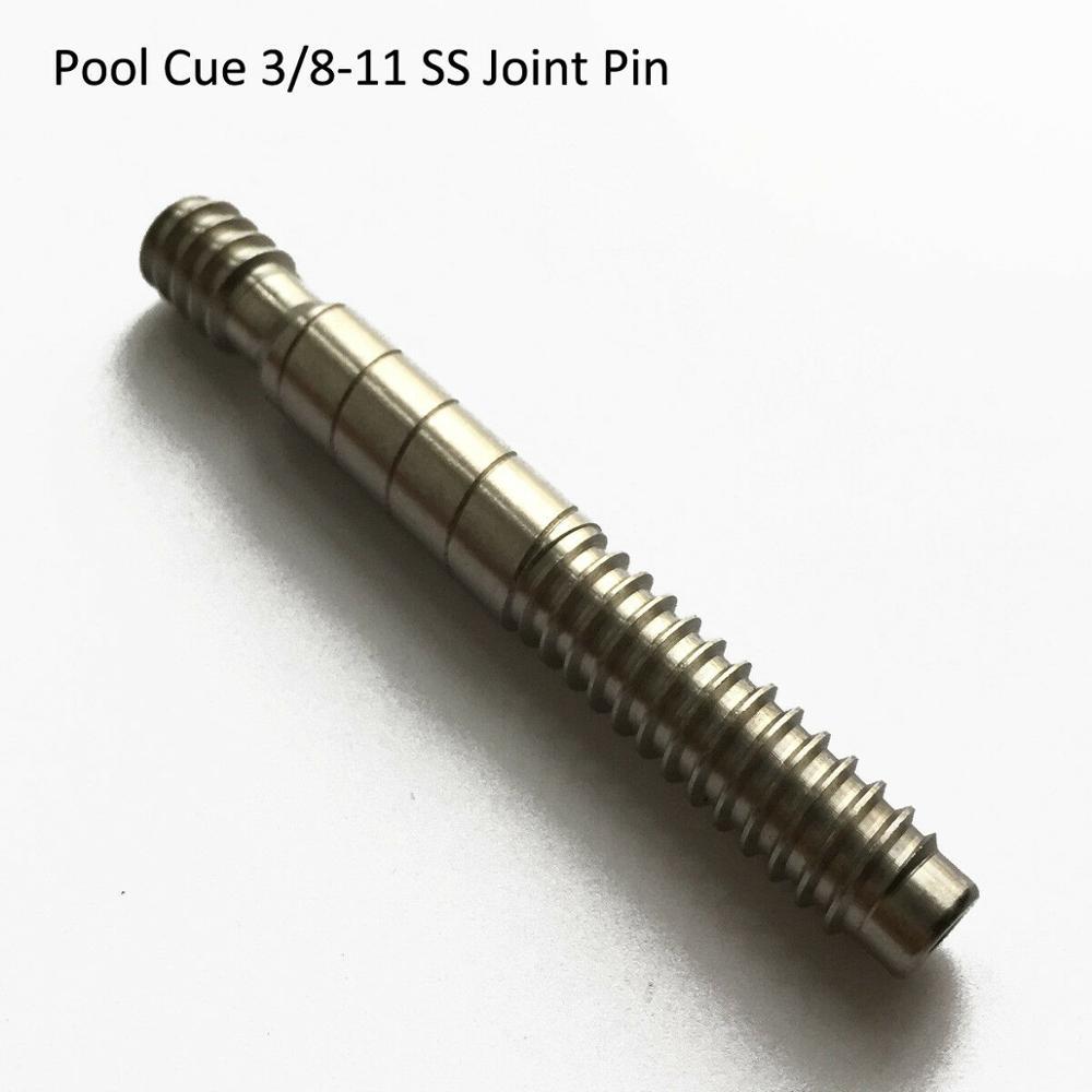3/8-11 Self Aligning Pool Cue Joint Pin Screw Southwest - SS, Brass, Aluminum