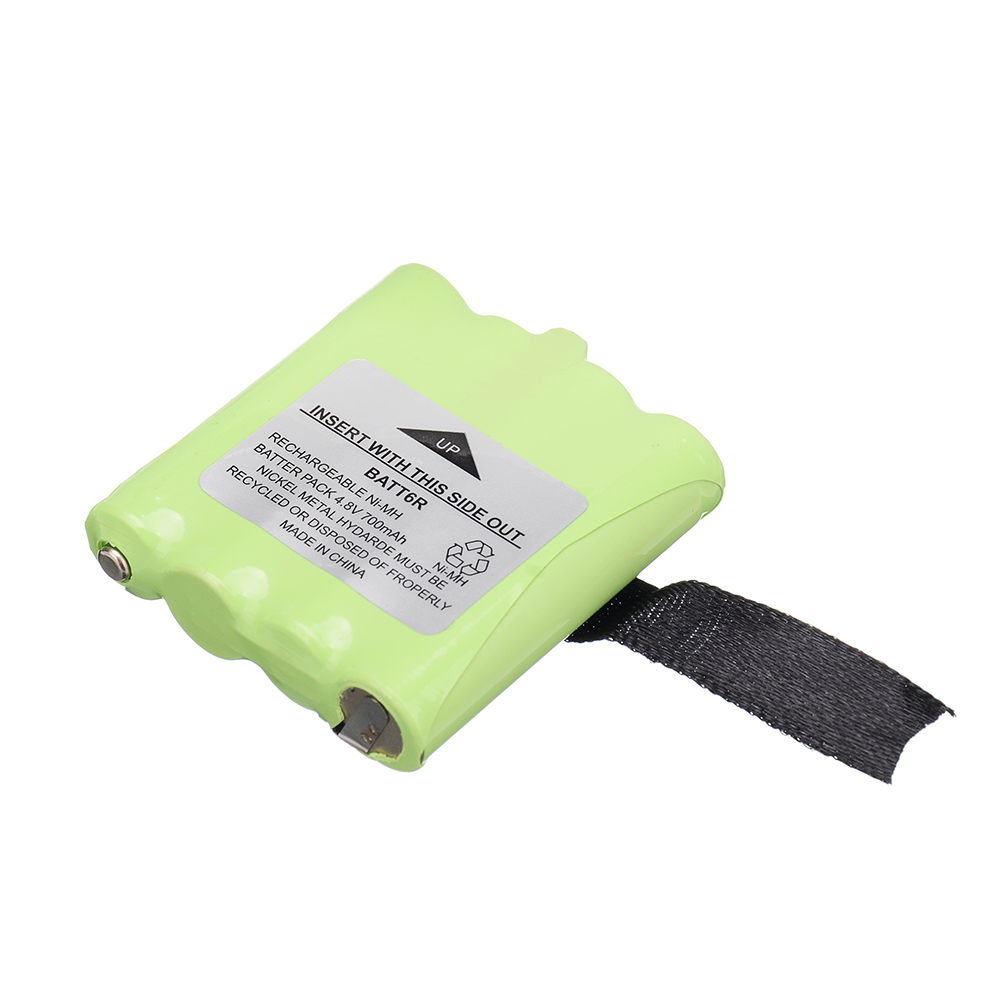 4.8V 700MAH NI-MH rechargeable Battery Pack for Midland BATT6R BATT-6R Radio battery Pack 2PCS