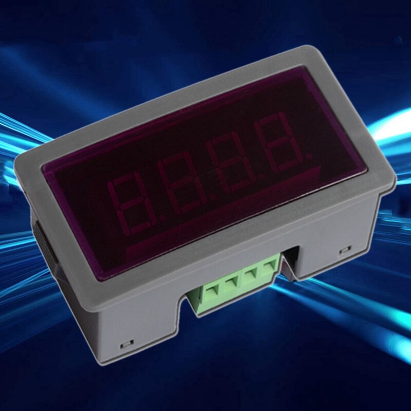 PLC LED Display Module DC7-36V RS485 4-Bit Serial Port Meter for MODBUS-RTU/ASC