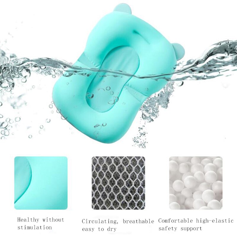 Baby Kids Bad Netto Bed Pasgeboren Baby Douche Bad Seat Antislip Baby Security Ondersteuning Baby Veiligheid Douche mat