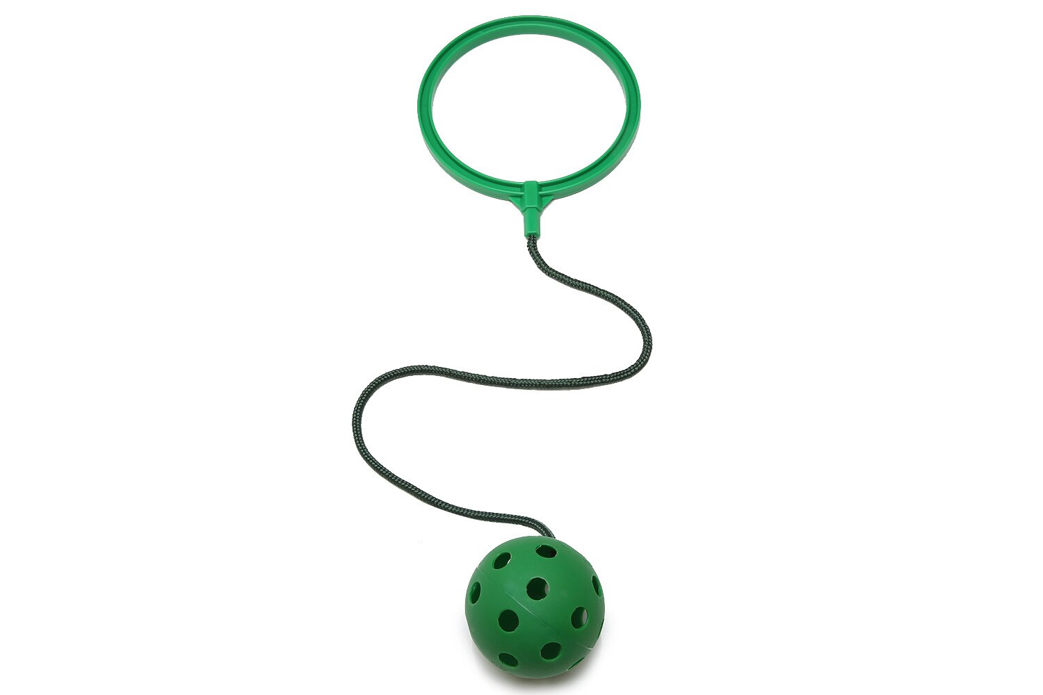 1 pièces enfants coloré sauter balle corde à sauter balle pied saut sport balançoire balle jouets aire de jeux Kit d'exercice en plein air amusant jouet: D