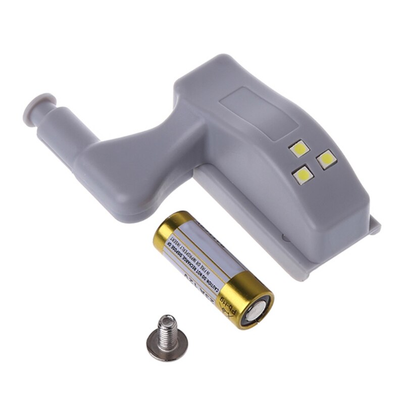 Bisagra Universal para armario, luz LED con Sensor, 0,25 W, para cocina y dormitorio, 1 ud.