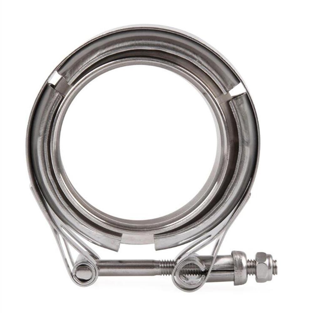 Durable Auto Parts Stainless Steel Hose Hoop Clamp V-Clamp Pipe Hoop Automobile Modified Exhaust Pipe