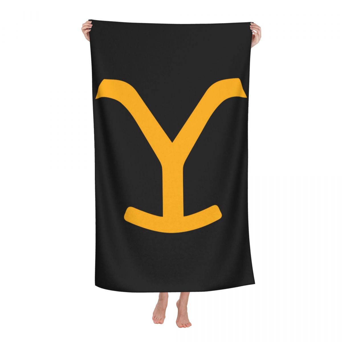 Yellowstone Grote Badhanddoek Snel Droog Strand Sjaal Badhanddoek Voor Zwemmen Badkamer Thuis Unisex, 52in X 32 In: 6