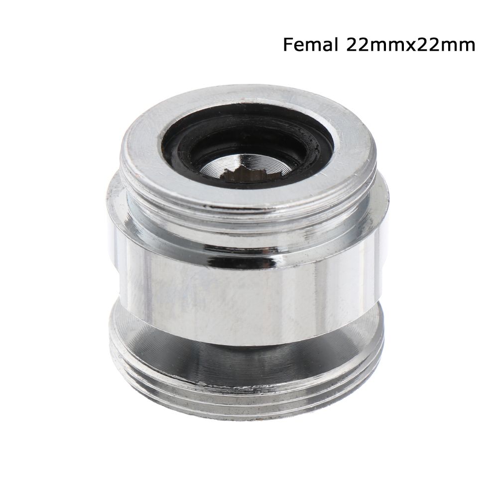 Faucet Fittings Stainless Steel Tap Aerator Connector 360 Degree Adjustable Faucet Adapter Swivel Aerator Adapter