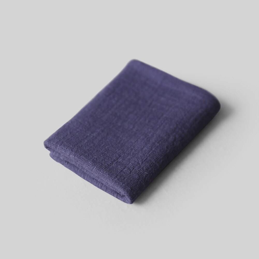 Katoen Linnen Theedoek Vaatdoek Servetten Zen Theeceremonie Mat Serveren Bloemen Accessoires Servet Voor Plaat: Table napkins 3