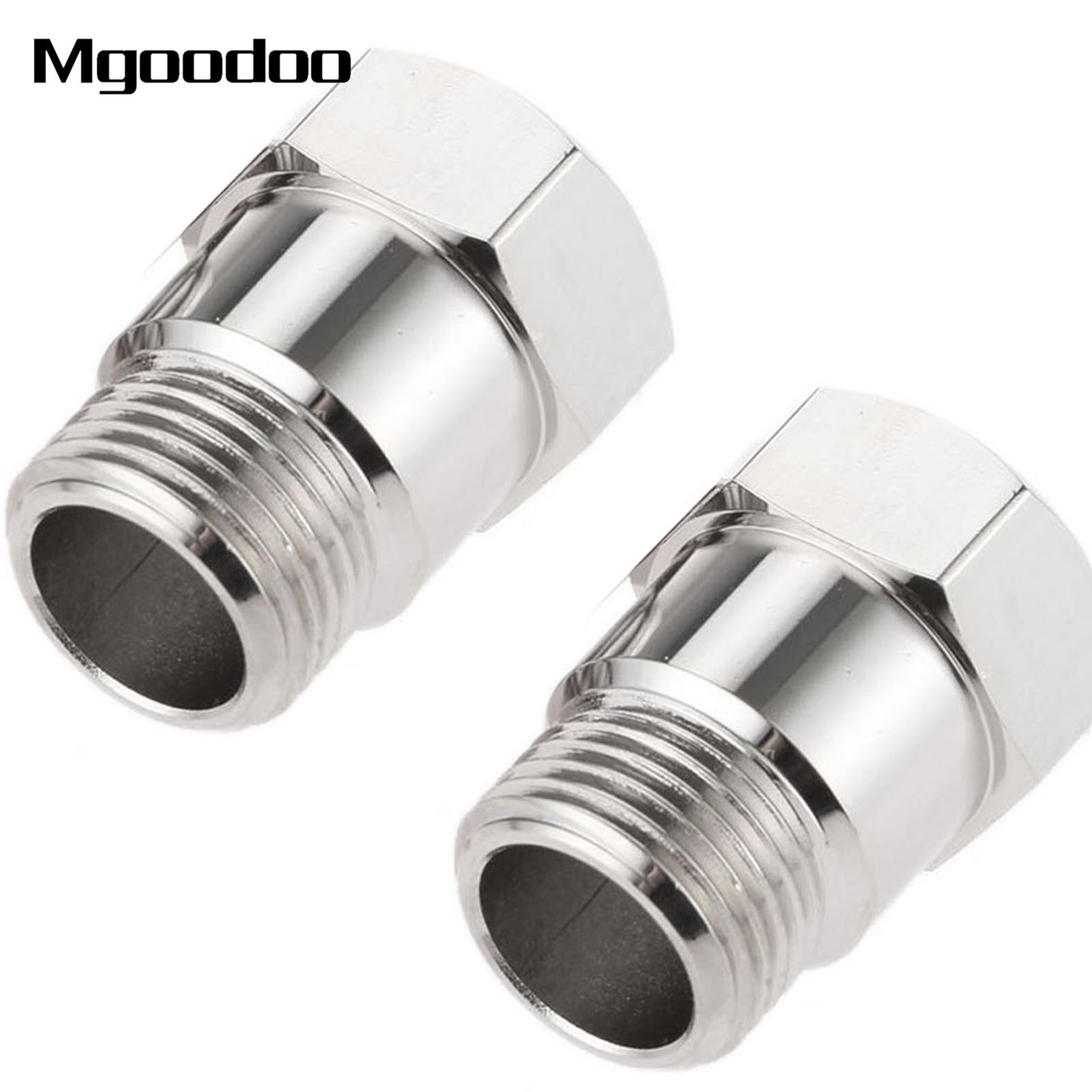 2Pcs Car Exhaust O2 Oxygen Sensor Test Pipe Extension Extender Adapter Spacer M18 X 1.5 Bung Thread 32mm Auto Parts