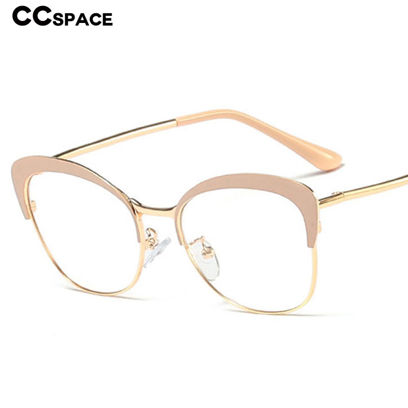 45889 Cat Eye Wenkbrauw Frame Glazen Frames Mannen Vrouwen Optische Mode Computer Bril