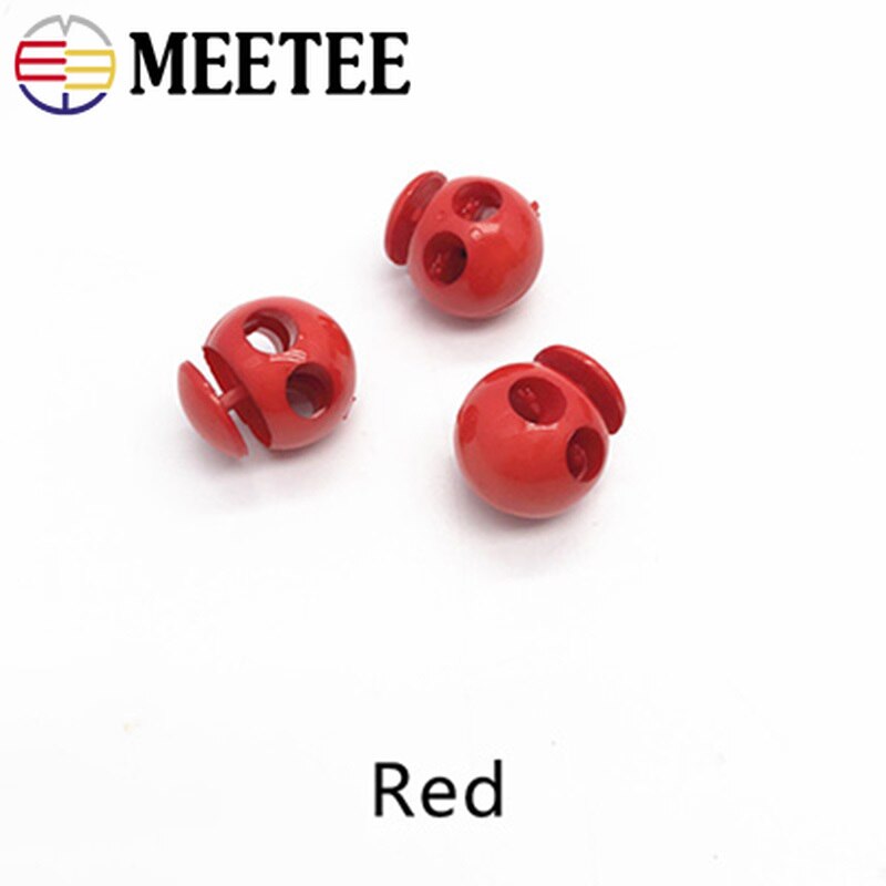 20pcs 18X21mm Plastic Stopper Hat Cord End Cord Lock Spring Elasticity Adjustment Buttons DIY Clothing Decor Rope Buckle DS014