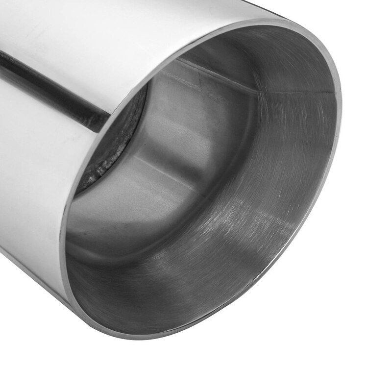 60mm-100mm Universal Rear Pipe Exhaust Pipe Stainless Steel Tail Tube Muffler Exhaust Tip