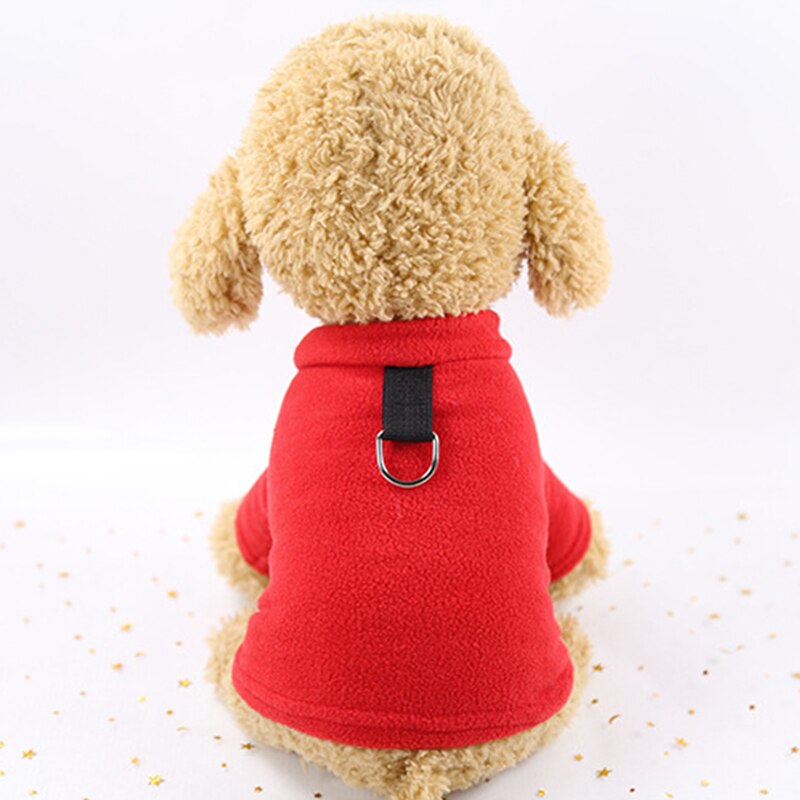 Warme Hund Mantel Vlies Winter Hund Kleidung Französisch Bulldogge Mops Chihuahua Haustier Welpen Kleidung Kleine Hund Jacke Kleidung für Hund mäntel: verrotten / XS