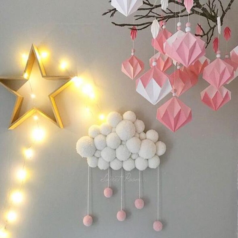 eins Kurze Korallen Plushball Neugeborenen Baby Zimmer Dekor Fotografie Requisiten Baby Schlafzimmer Dekoration Befriedung Spielzeug für Baby Bettwäsche
