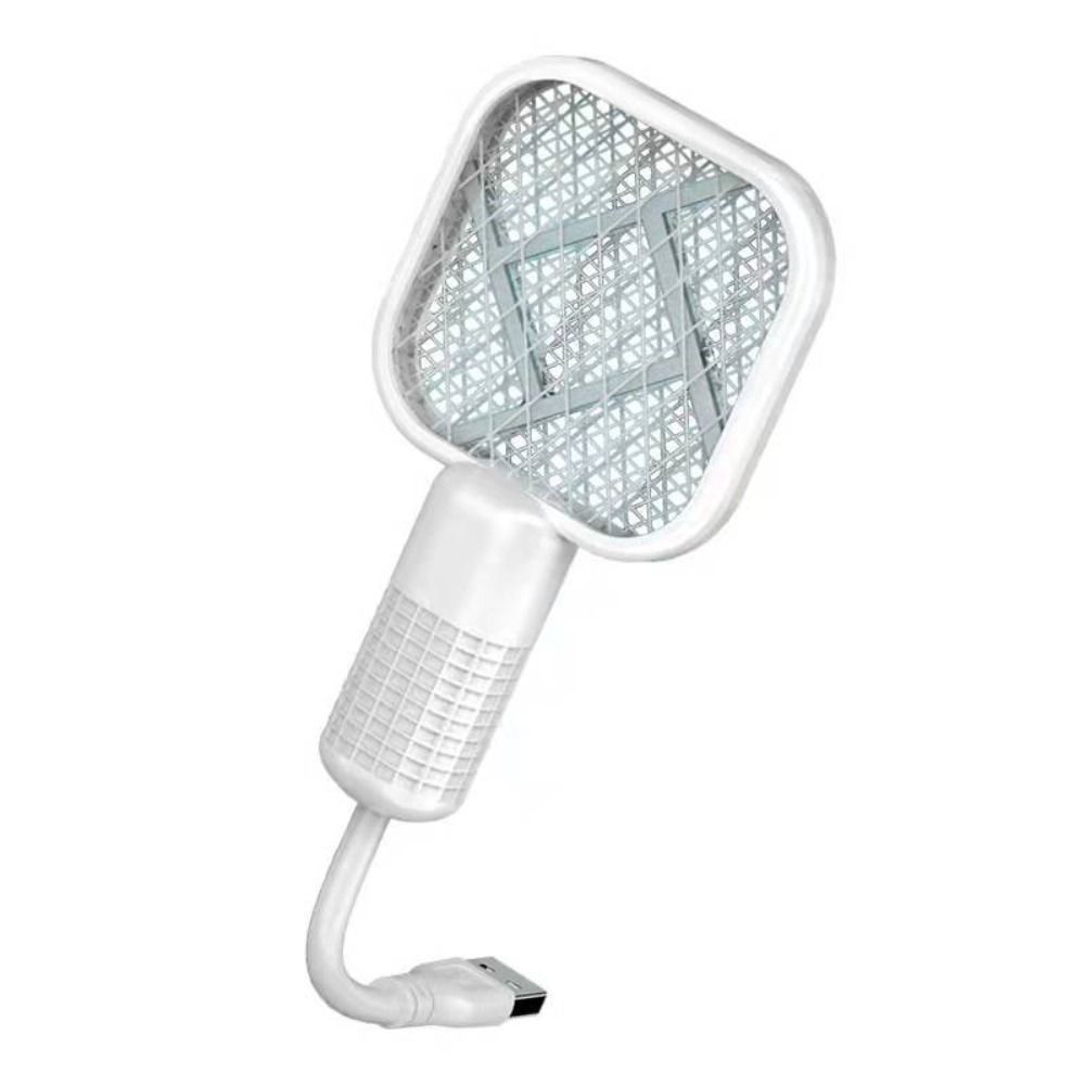 Duurzame USB Mug Swatter Val Elektrische Schok UV Licht Insect Racket Mini Draagbare Muggen Killer Lamp Thuis Outdoor: Licht Groen