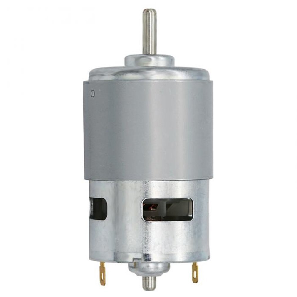 Rodamiento de bolas alto par DC 12-24V 2900RPM, alto par Motor DC, rodamiento de bolas 555, taladro eléctrico DIY