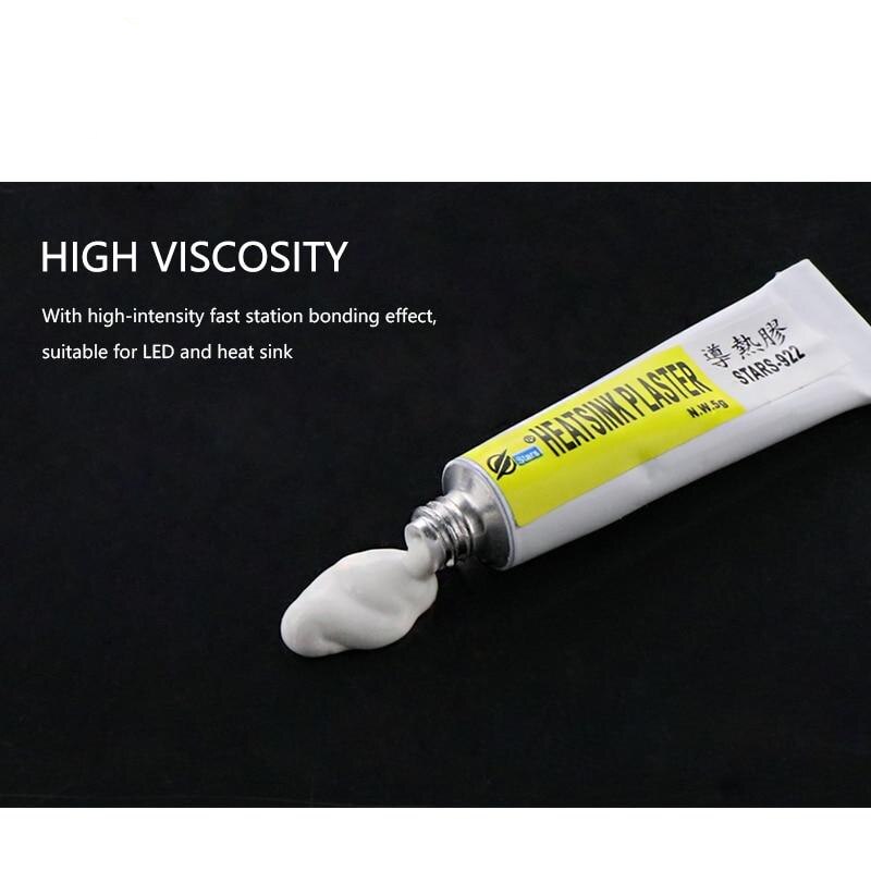 Heatsink Plaster Thermal Grease Adhesive Cooling Paste Strong Adhesive Compound Glue For Heat Sink CPU LED IC Heatsink Plaster