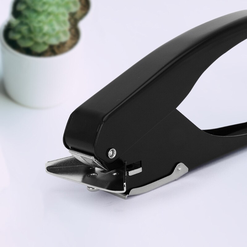 Metal 5mm R5 Round Hole Punch ID Business Credit Card Photo Paper Rounder Puncher Plier Cutter Tools