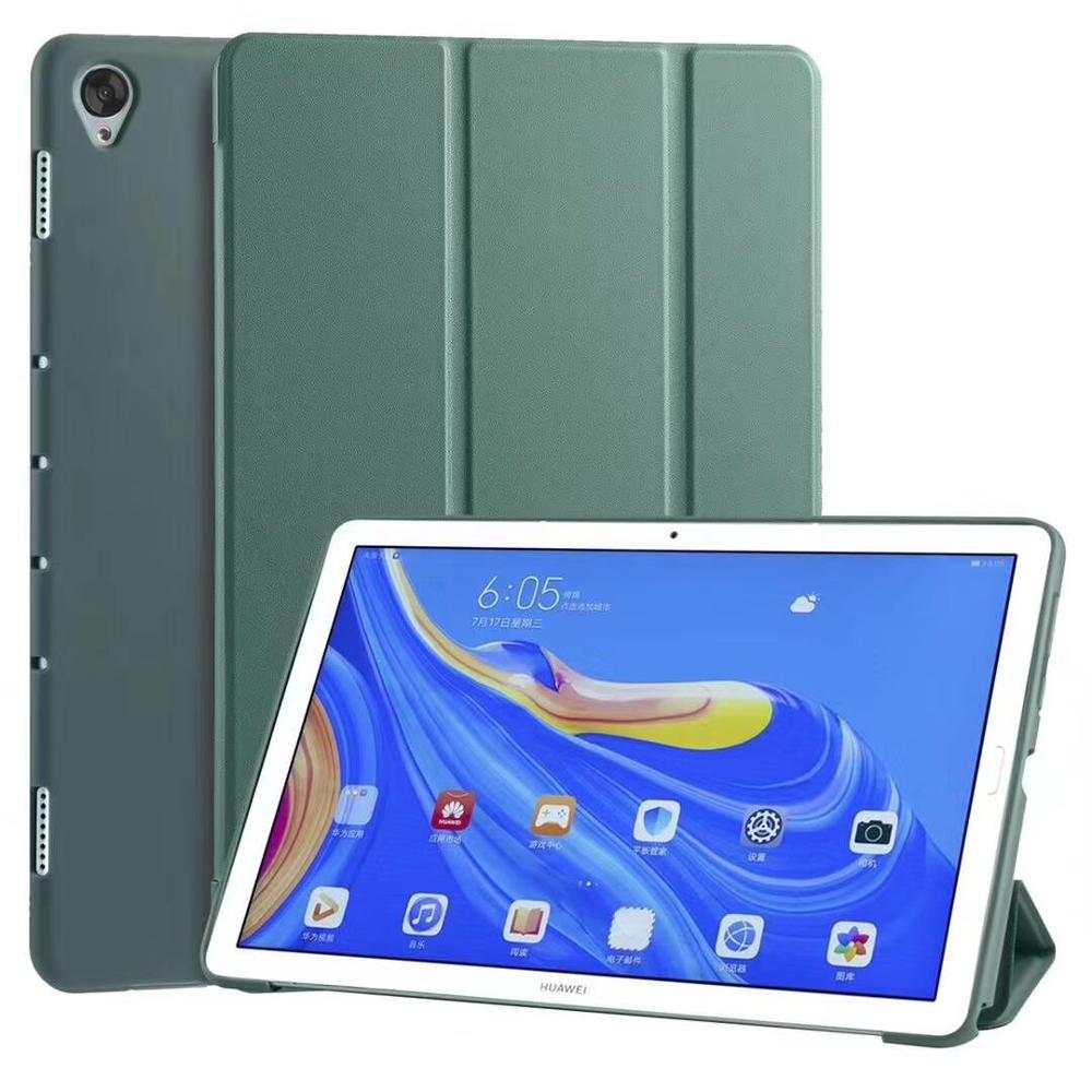 Tablet soft Case For Huawei MatePad T10S 10.1"AGS3-L09/AGS3-W09 Silicon Gel Case for MatePad T10 9.7"AGR-L09/AGR-W09 case: Dark green / For T10S 10.1 inch