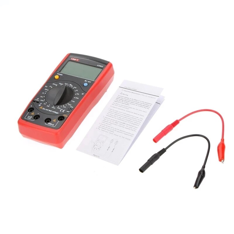 Inductance Capacitance Resistance Tester UNI-T UT601 UT603 Hand-Held Portable LCR Ohmmeter Meter Diode / Transistor Test LCD