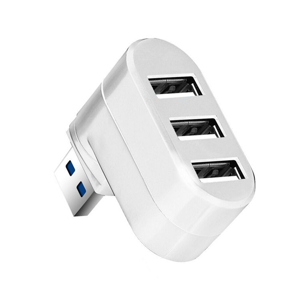 Mini USB 2.0 Hub USB Hub 2.0 Multi USB Splitter Hub Draaibaar 3-poorts Meerdere Expander Splitter USB 2.0 Hub Computeraccessoires: Bruin