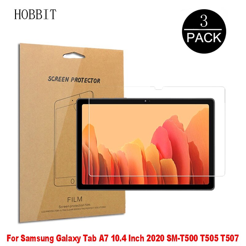 3Pcs For Samsung Galaxy Tab A 8.0 8 Inch T295 T290 Tablet Screen Protector 0.15mm Nano Scratch Proof Explosion-proof Film: Tab A7 2020