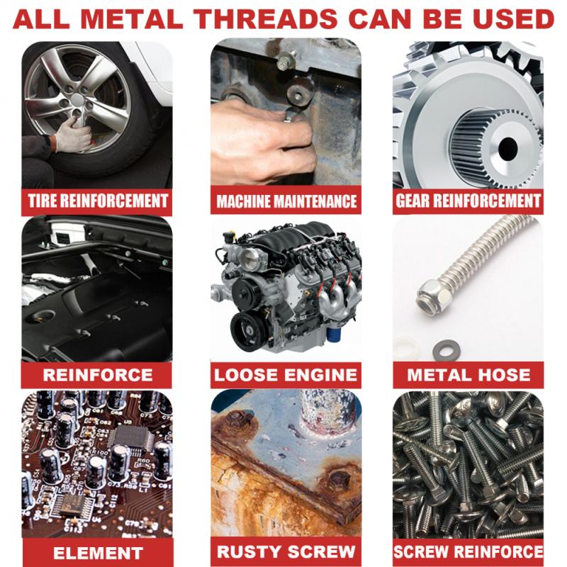 50ML Sealing Screw Glue Retainer Locking Adhesive Metal Screw Anaerobic Anti-corrosion Adhesive 243 Glue Thread Locking Agent