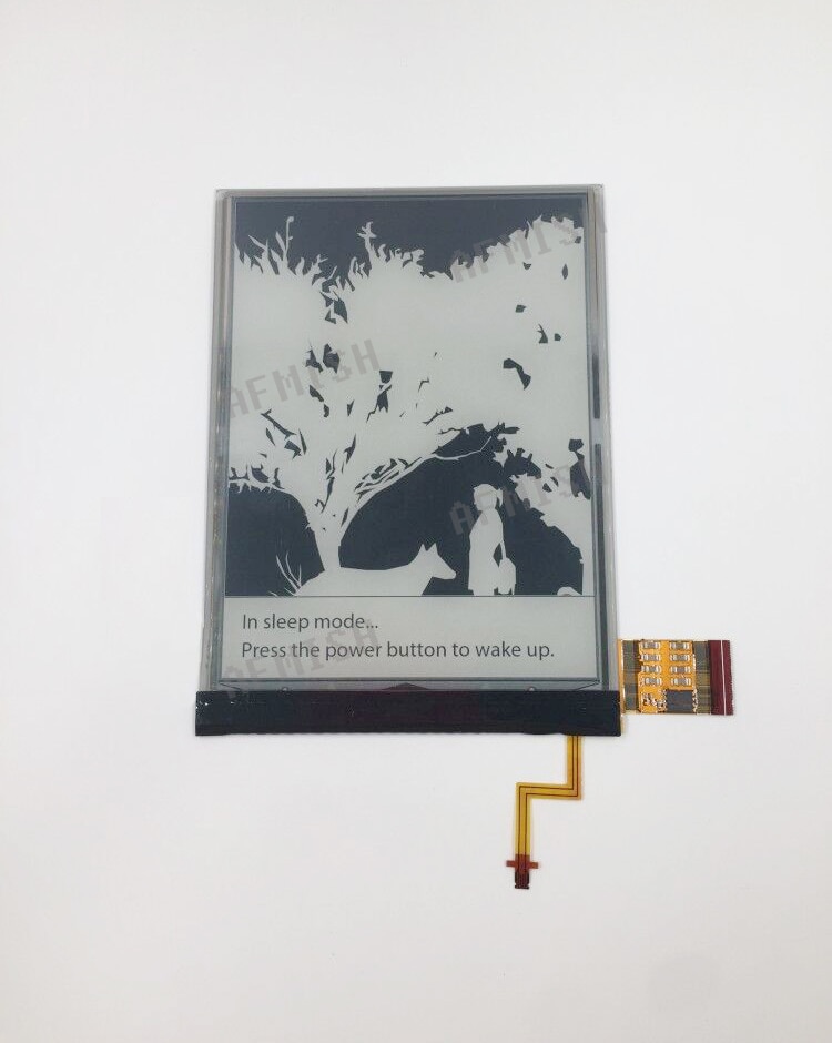 100% eink 6 "ebook lcd écran pour pocketbook 615 pocketbook615 écran d'affichage LCD est mat avec rétro-éclairage sans contact