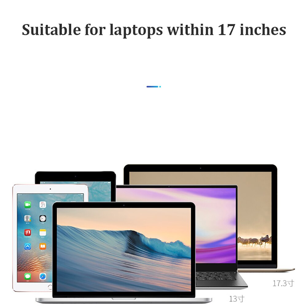 Tragbarer laptopständer aus aluminiumlegierung, faltbarer notebookständerhalter für macbook pro air, lapdesk-computer-kühlhalterung