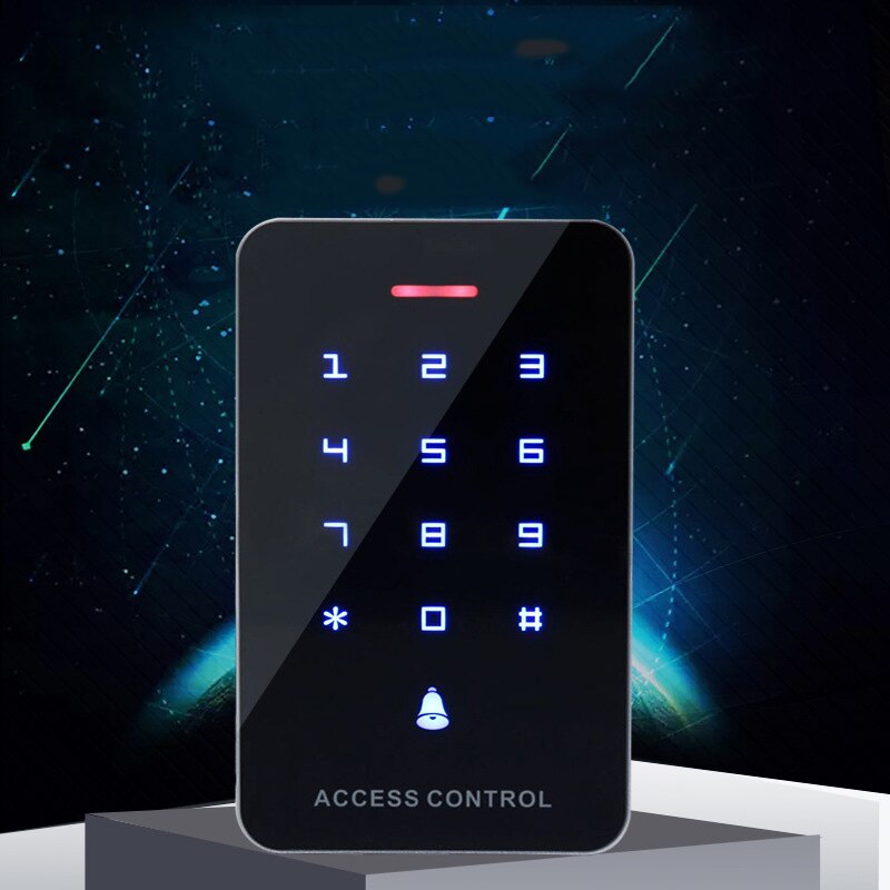 Door Access Control System Kit RFID Keypad Door Opener Panel Reader Door Control Lock 1000 User Security Home Office System