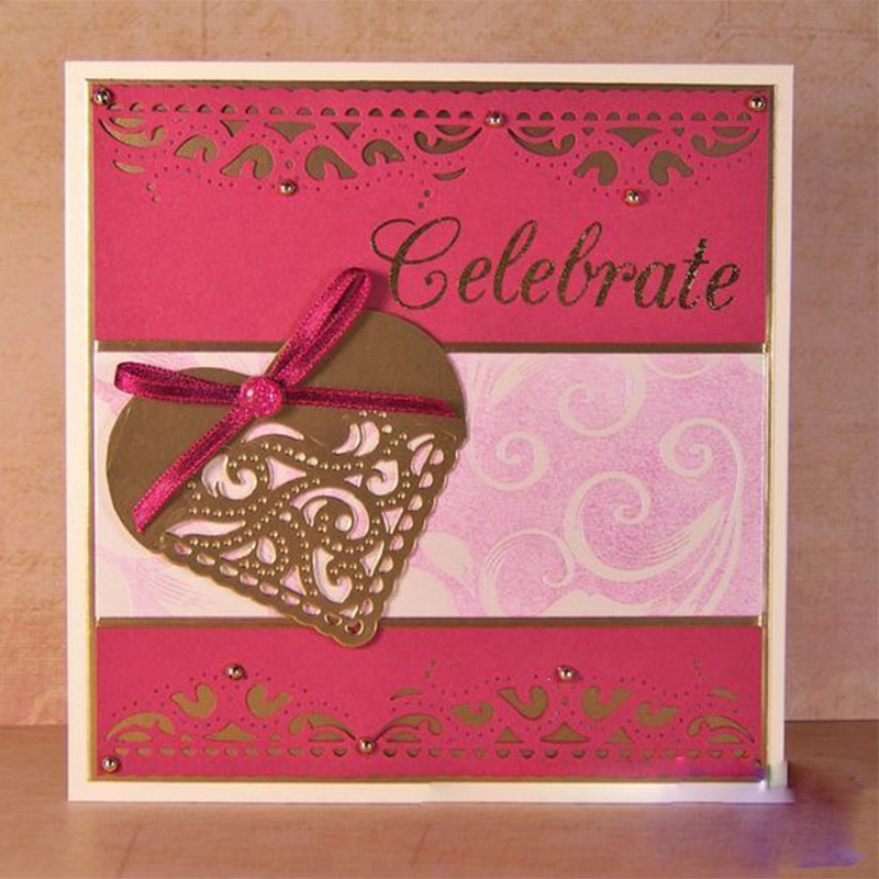 Mixed Lace Edge Border Frame Metal Cutting Dies Stencils For DIY Scrapbooking Decoration Embossing Card Craft Die Cut