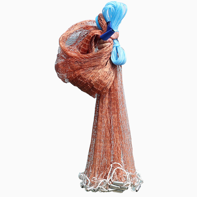 XC LOHAS mała siatkowa sieć rybacka USA obsada sieć z ciężarkiem i bez ciężarka pułapka wędkarska odkryty ręczny rzut narzędzie robić połowu netto