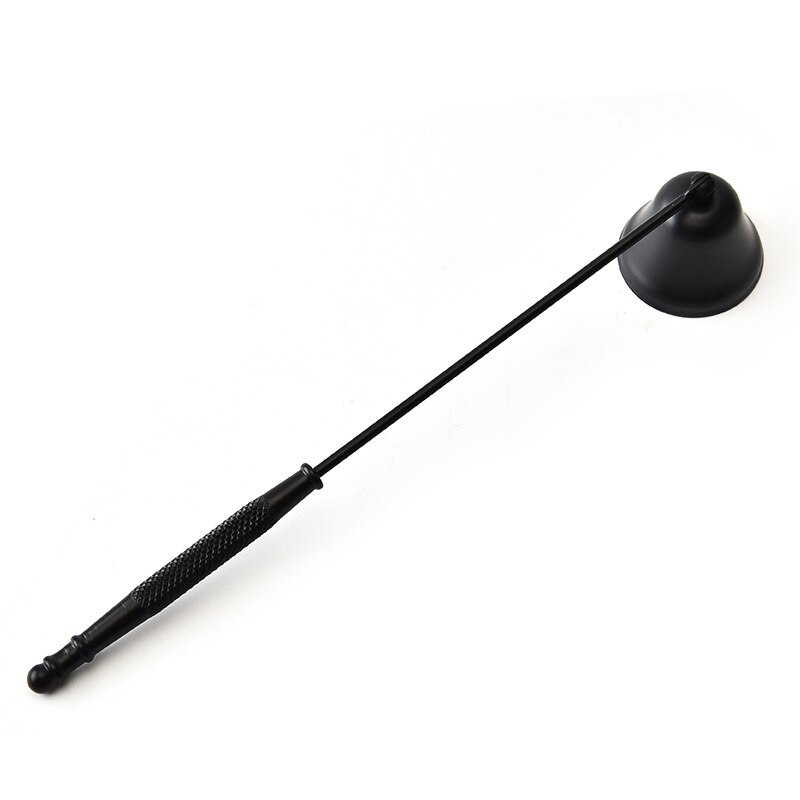 Candelabro de acero inoxidable sin humo para el hogar, Kit de herramientas para apagar velas, accesorios para velas: black