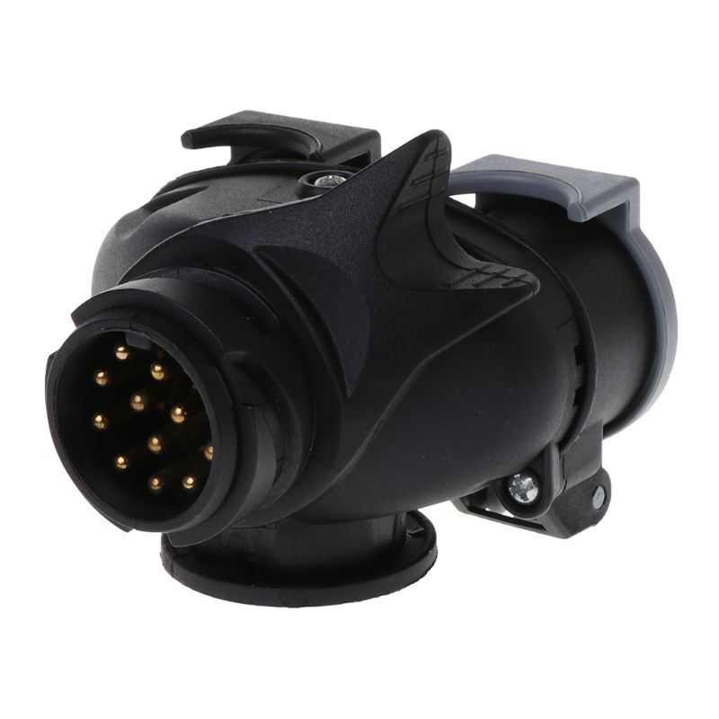 13 Pin Plug to 12N / 12S 7 pin Sockets Caravan Towing Conversion Trailer Wiring Connector 12V