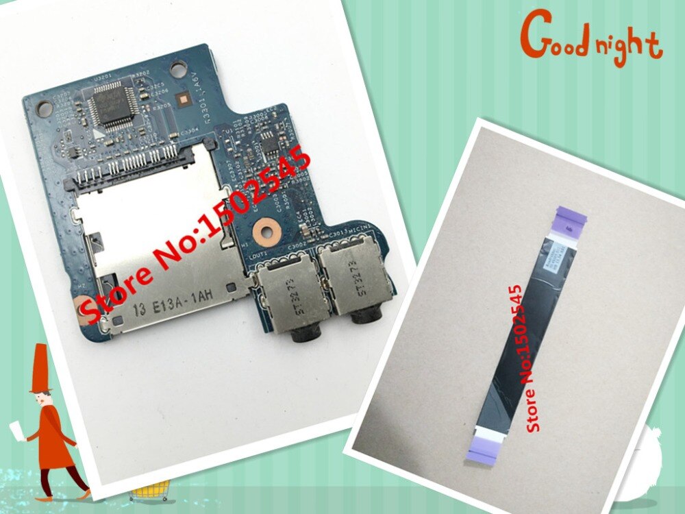 Laptop geluidskaart voor hp 4540 s 4541 s 4545 s 4546 s 4440 s 4441 s 4445 s 4446 s audio board &amp; kabel 48.4si02.011 50.4si05.011