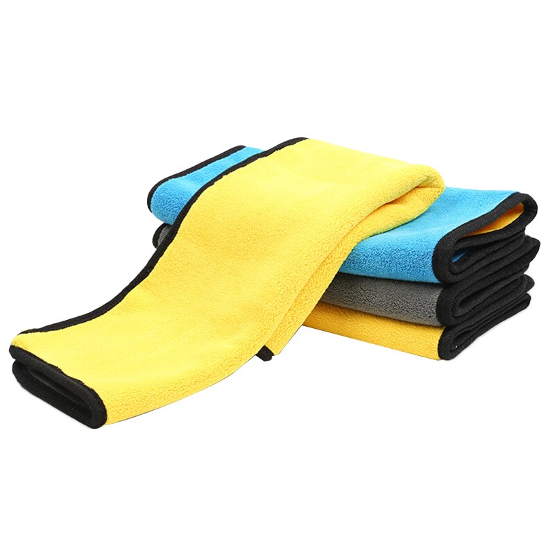 Herramienta de limpieza de toallas para lavado de coches paño de microfibra Ultra suave para pulir la cera del coche