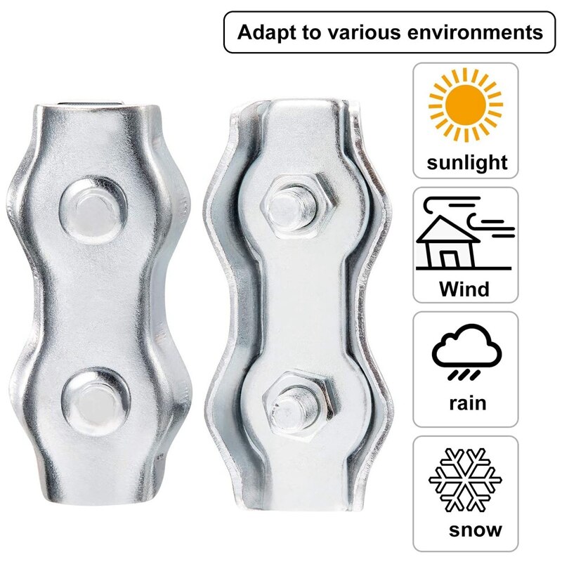 15Pcs Poly Touw Connector, Draden Splicer Draad Kabel Klem Connector Voor Elektrische Hekken