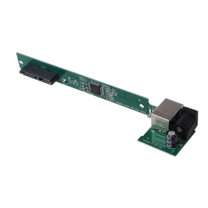 12.7 MM USB 2.0 Externe DVD/CD-ROM Case voor Notebook Computer Laptop Desktop PC Optische Schijf SATA naar SATA Externe DVD Enc