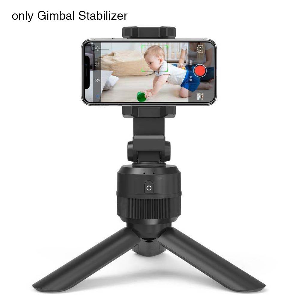 Draagbare Selfie Stick Smart Schieten Voor Smartphones 360 Graden Rotatie Universele Gimbal Stabilisator Auto Gezicht Object Tracking