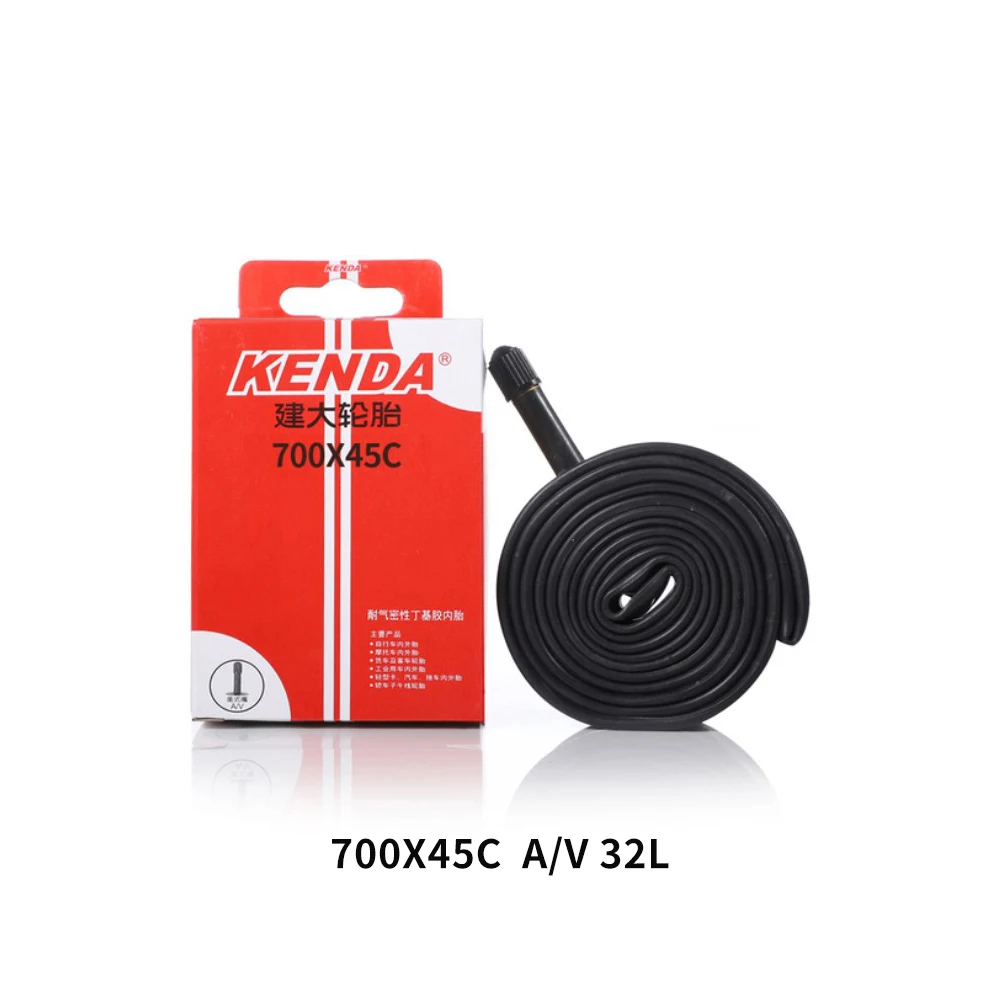 1Stck KENDA Fahrrad Reifen Innenrohr 700C 18-23C 23-25C 28-32C 35-43C 45C kamera Schrader Presta ventil innenrohr rennrad: Gelb