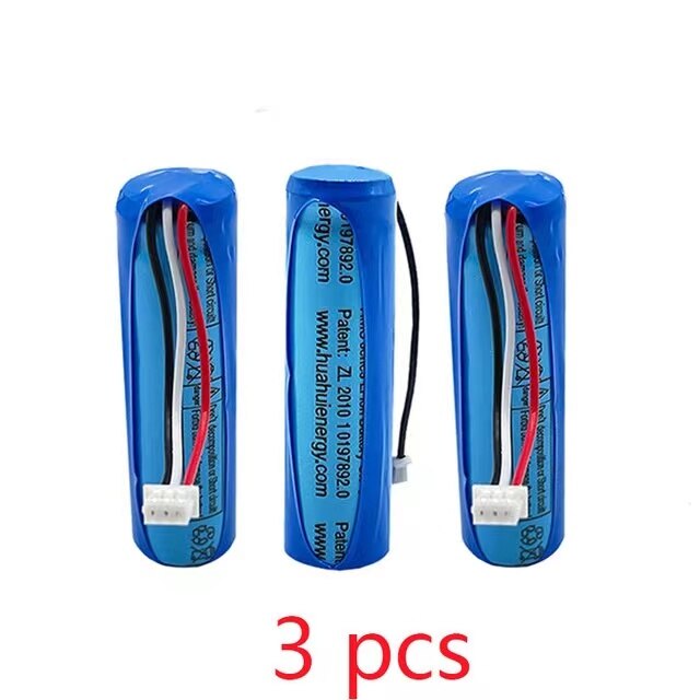 100% original battery, 70mai dash cam A800 hmc1450 backup battery, battery, 3-wire plug, 14x50mm, 3.7 V, 500 MAH,: 3pcs battery