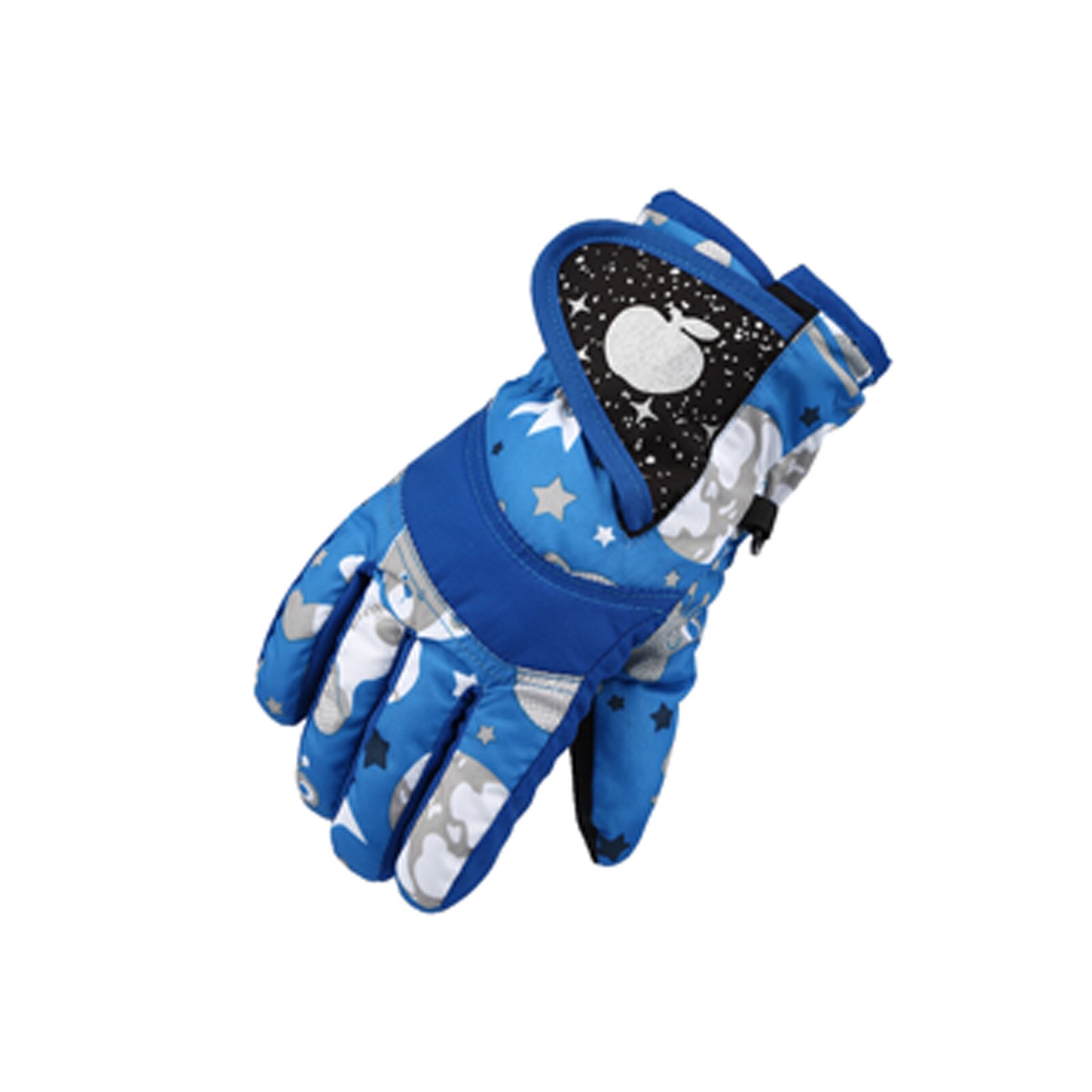 Winter Gloves for Kids Boys Girls Snow Windproof Mittens Outdoor Sports Skiing: D