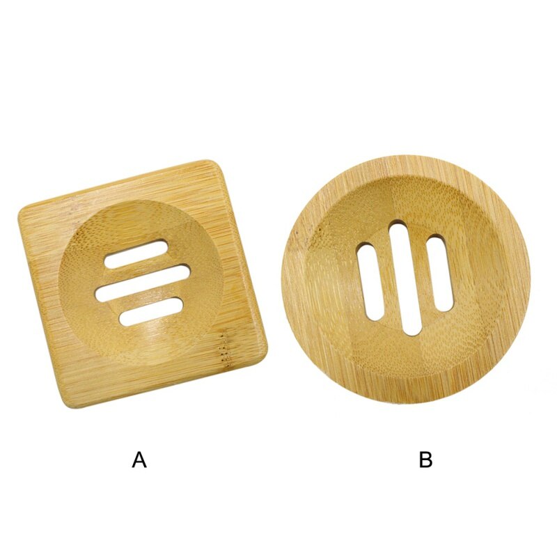 Drewniane mydelniczka tacy ociekaczem mydelniczki prysznic mydło stojak pudełko robić przechowywania łazienka akcesoria mydelniczka odporna na pleśń