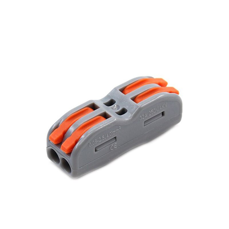 Wire Connector 222-412 Led Strip Lighting Electric Quick Connectors Mini Conductor Push-in P421 2 3 Pin Splicing Terminal Blocks