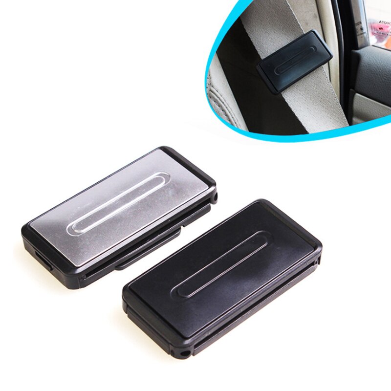 Clip ajustable para cinturón de seguridad de coche, soporte Universal para cinturones de seguridad de vehículo, hebilla de tope, abrazadera, accesorios para cinturón de seguridad de coche, 2 uds.