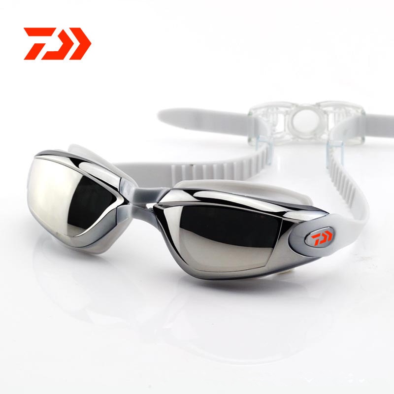 Fishing Glasses UV Waterproof Anti Fog Swimwear Eyewear Swim Diving Water Glasses Gafas Adjustable Swimming Goggles Women Men 65: Photo Color 02