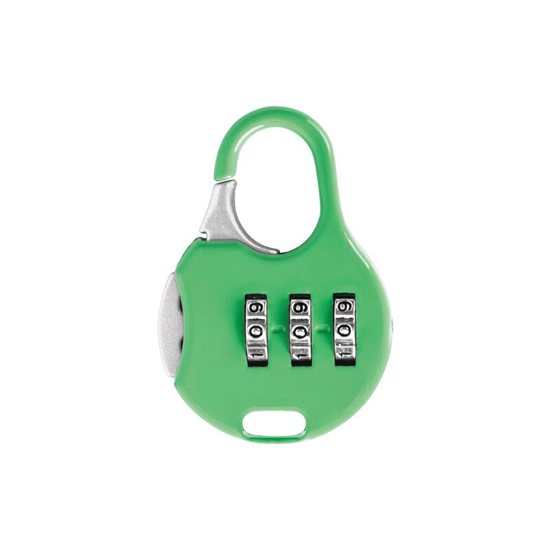 Mini Padlock Travel Suitcase Luggage Security Password Lock 3 Digit Combination: B6