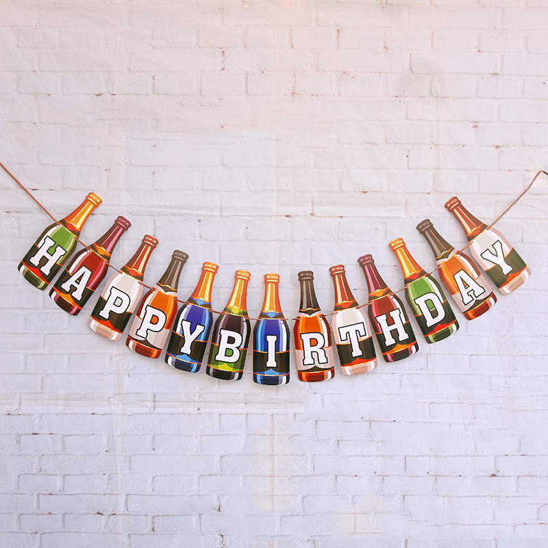 Pozłacany flaming ananas transparent hawaje letnie dekoracje na przyjęcie urodzinowe szczęśliwy tropikalny aloha hawajski flaming girlanda impreza na plaży: Głębokie szafir