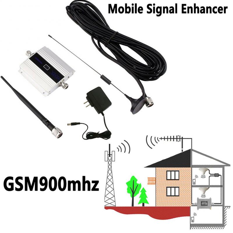 900Mhz Gsm 2G 3G 4G Mobiele Telefoon Booster Mobiele Signaalversterker Indoor Signaal Versterker Digitale Mobiele signaal Booster Repeater